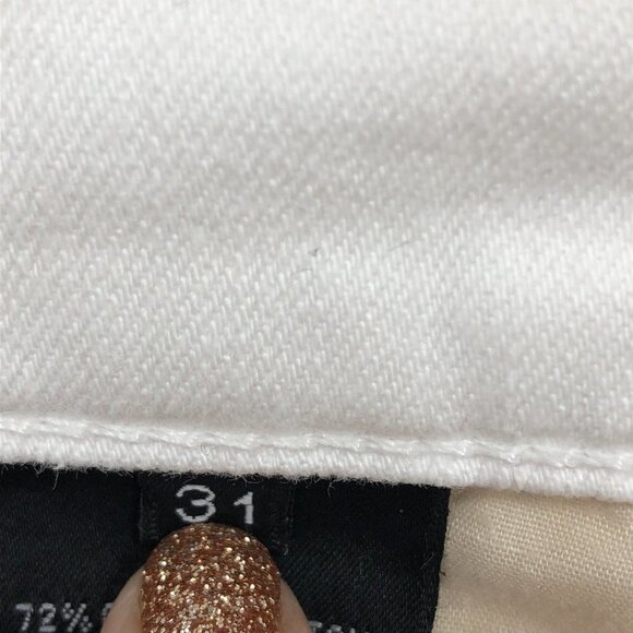 Vince White  denim Relaxed straight leg 5 pocket jeans waist 31 (unisex) - Picture 11 of 16